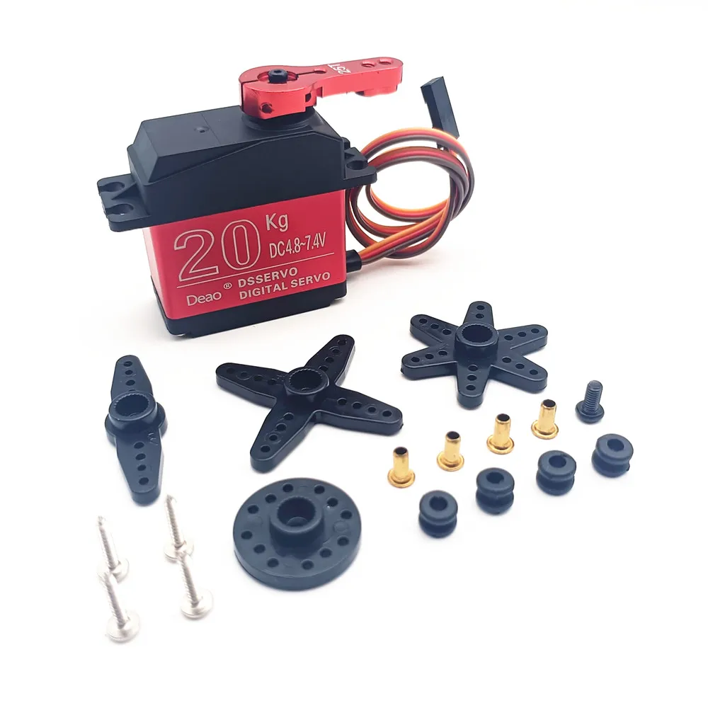 Servomoteur RC 20-35kg 180/270° pour Robot Bras Mécanique