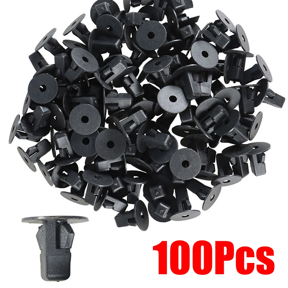 

Car Nylon Fastener Clips Bumper Inner Fender Rivets Push Spare Parts For Toyota 100Pcs/Set Car Interior Parts
