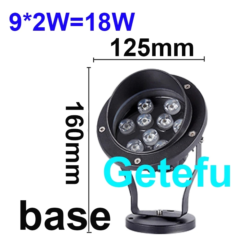 125mm 18W base,110V220V