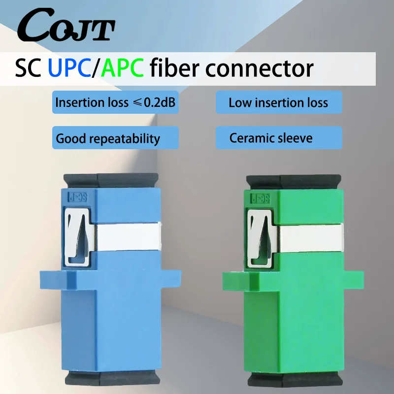 10pcs/lot Fiber Optic Connector Adapter SC/UPC SM Flange Singlemode Simplex SC-SC APC Coupler Special Wholesale to Brazil lc connector lightcrimp plus simplex 50 125