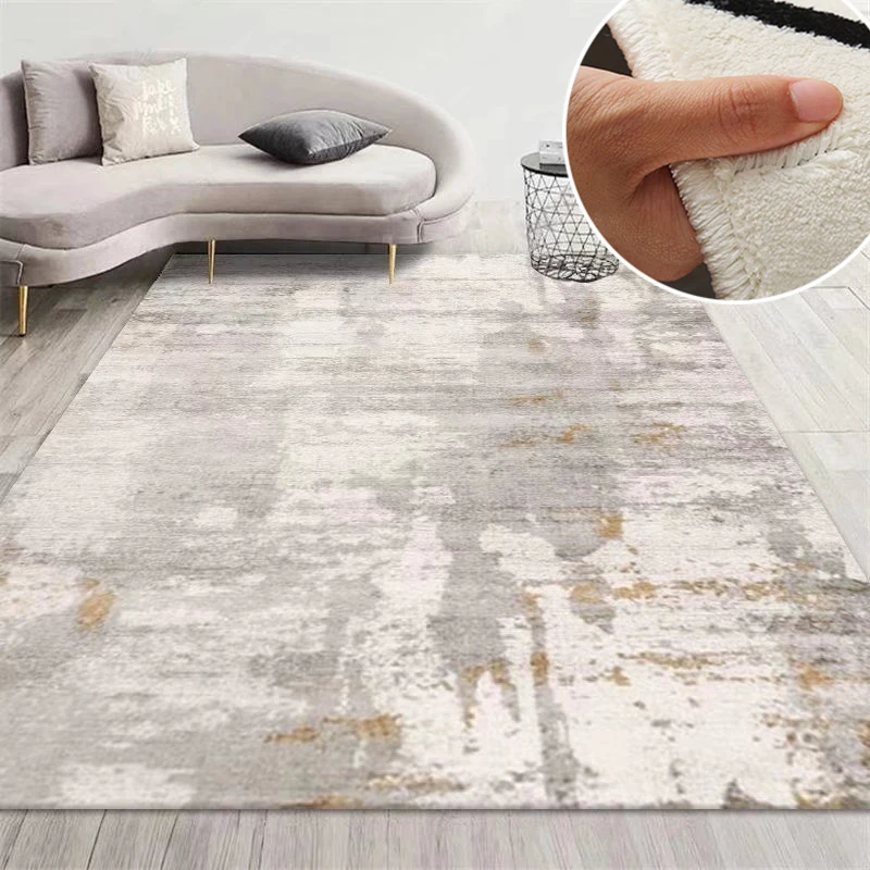 

Modern Fluffy Carpet Living Room Sofa Area Rug Plush Soft Bedroom Carpet Decoration Home Large Size Non-slip Floor Mats 200x300