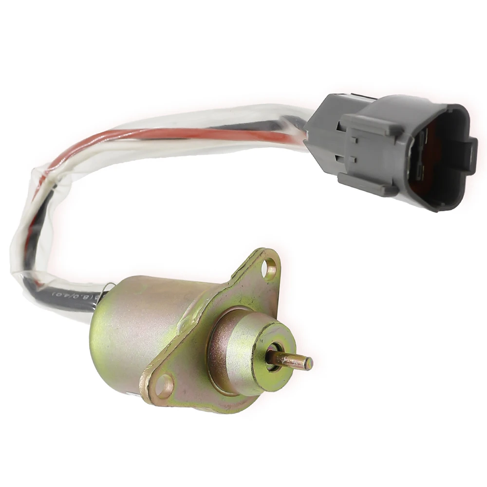119233-77932 1503ES-12S5SUC12S 연마, 쿠보타, 존디어 트랙터 엔진 TB235 VDC 12V용 디젤 연료 차단 솔레노이드