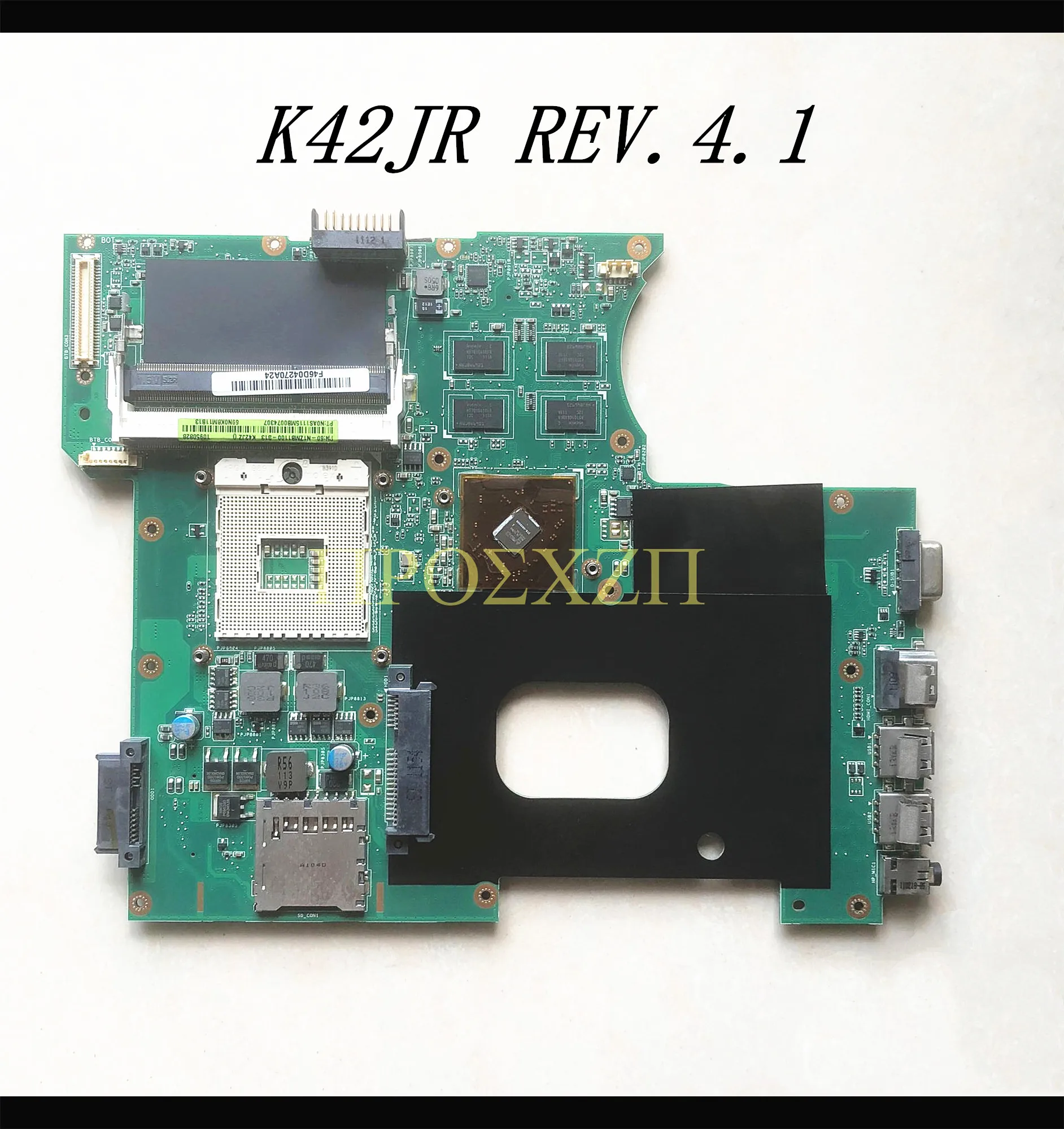 Материнская плата для ноутбука HM55 с HD6470M 1G DDR3 100% высокое качество | Компьютеры и