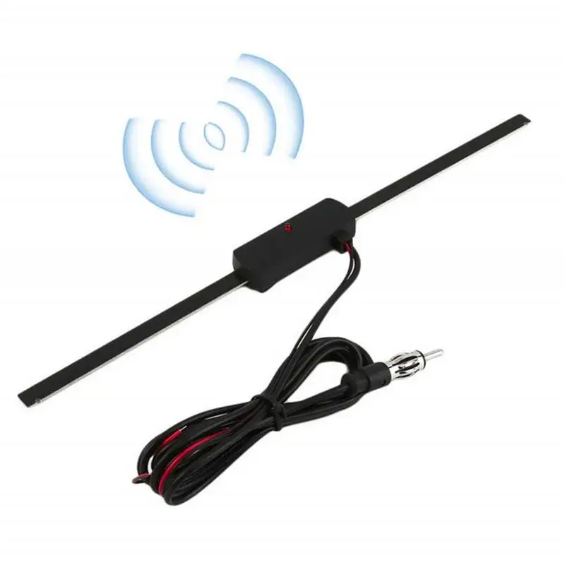 

Windshield Car AM FM Radio Antenna Signal Amplifier Booster 12V Universal Antena For Car Windshield/Roof/Window