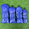3pcs Waterproof Striped Golf Headcovers - Durable Protection For Your Clubs 6