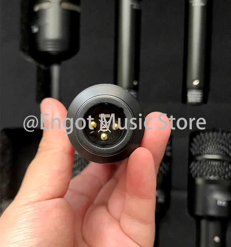 DP72 7piece drum microphone kit, capacitor moving drum, snare drum and