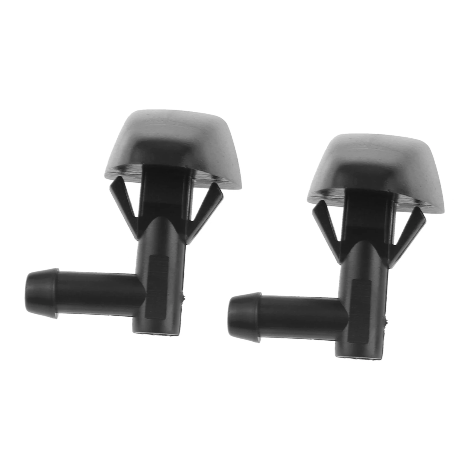 

1Pair Plastic Car Windshield Wiper Water Spray Jet Washer Nozzles for Volvo C30 C70 S40 V40 V50 S70 V70 S80 XC70 30655605 Black