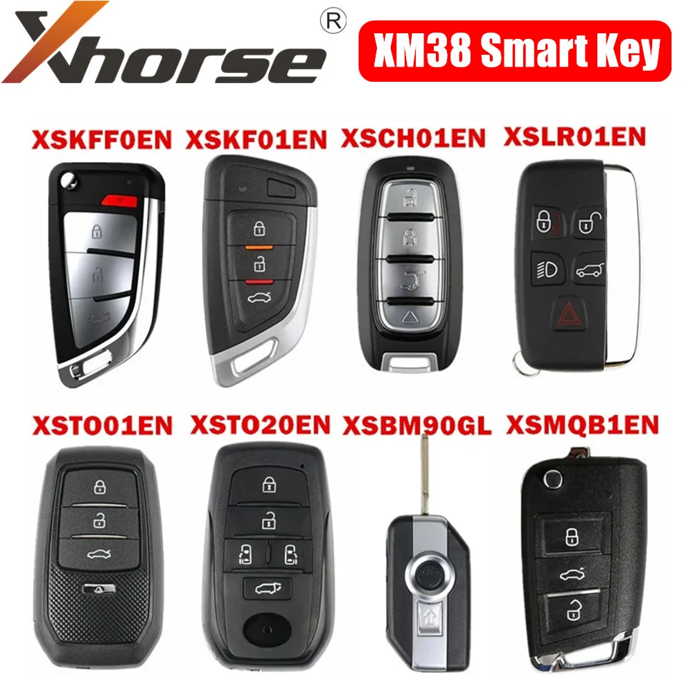 Xhorse Smart Key XS Series XSKFF0EN XSCH01EN XSLR01EN XSKF01EN XSBM90GL XSTO20EN XSDM04EN XSTO01EN