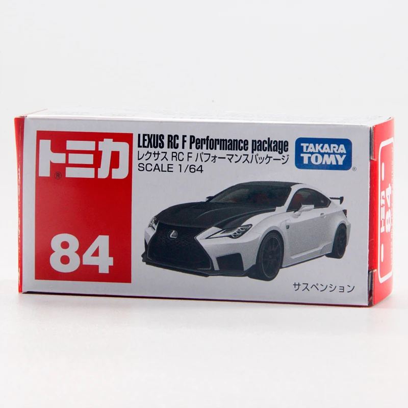 TAKARA TOMY Tomica NO.84 Lexus RCF Coupe 1/64 Mini Gt Die