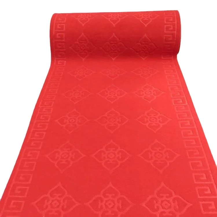 

Best price high quality red flooring carpet for wedding party events