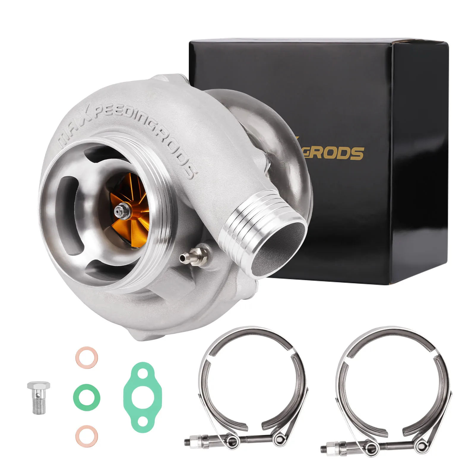 Maxpeedingrods Racing Gt3071 Gt3071R Ball Bearring Turbocompressore Turbina A/R 0.82 Compressore A/R 0.63 V-Band