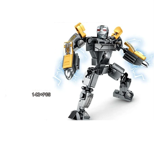 Disney Techno Motorcycle Spiderman Iron Man Venom Captain Armor Mech Mini Model Figures Building Blocks Compatible War Toys Gift - Image 2