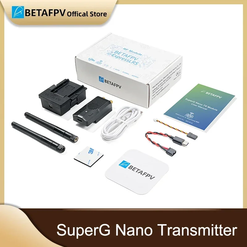 

BETAFPV SuperG Nano Transmitter First Ever Gemini Dual-Frequency Diversity Transmitter In Stock