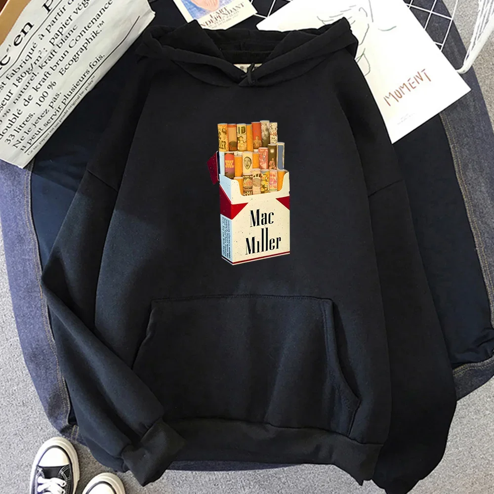 Macc Miller Self Hoodies Male Y2k Aesthetic Clothing Graphic Manga Unisex Sweatshirts Hoody Printed Manga Streetwear Casual