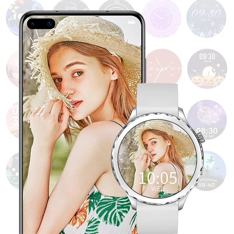 2023 м Ʈ ġ   ȭ   ̾   ƮϽ  Smartwatch  360*360 1.32 ġ