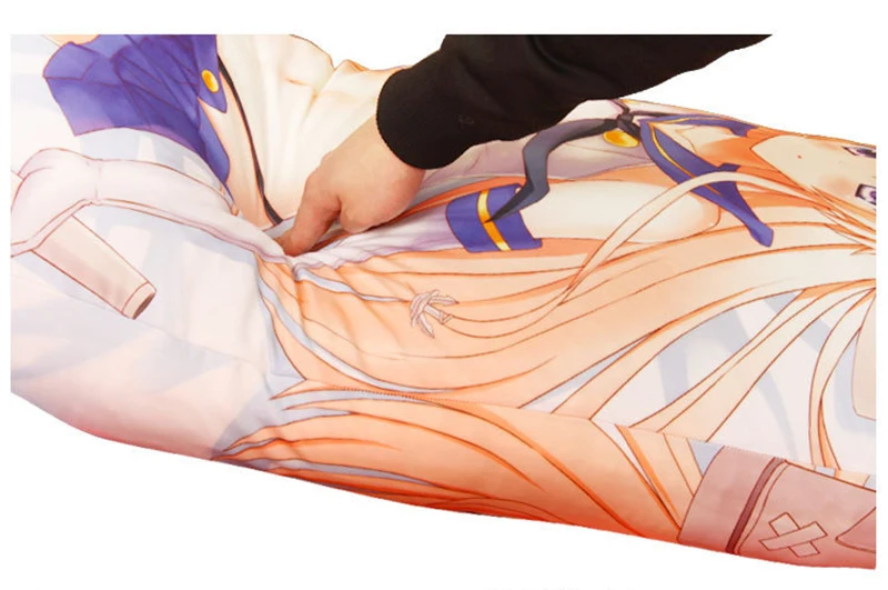 Description Picture 5 of itemAnime Inuyasha Dakimakura Pillow Case Hugging Body Waifu Double Side Printed Pillowcase Peachskin Bedding Decor Cushion Cover
