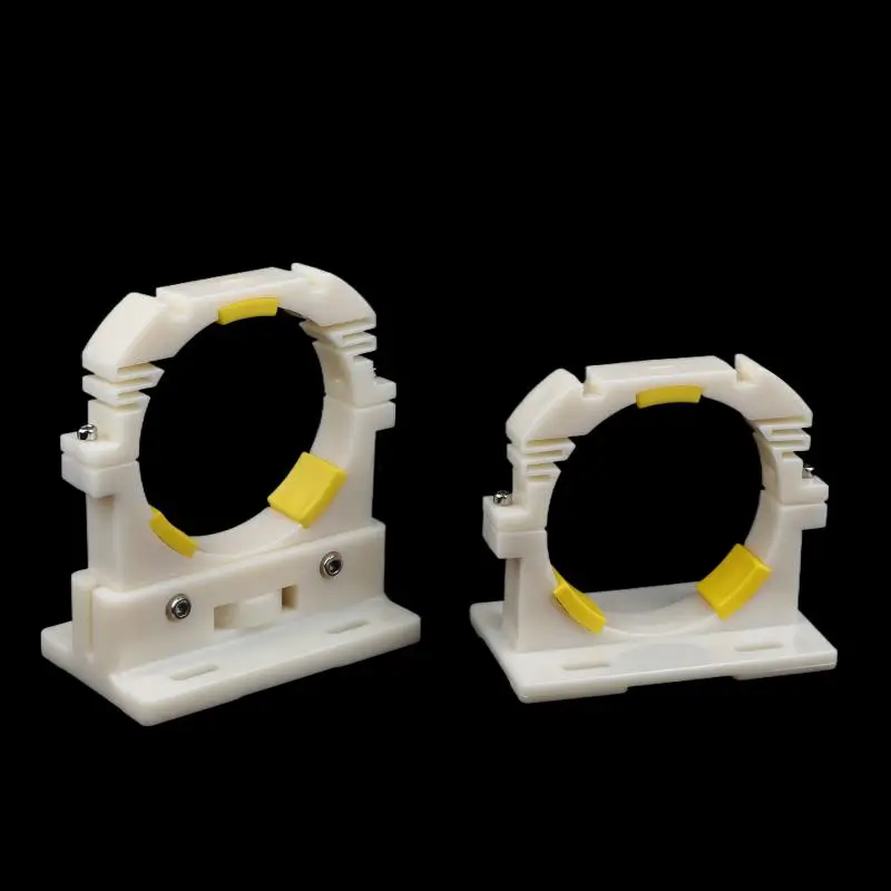 1/2Pcs 50/80mm Laser Tube Holder Flexible Plastic Mounting Bracket 75-180W Laser Engraving Cutting Machine Support
