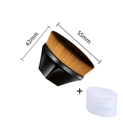Premium Anti - Static Vinyl Record Cleaning Brush with Carbon Fiber Bristles (Black)