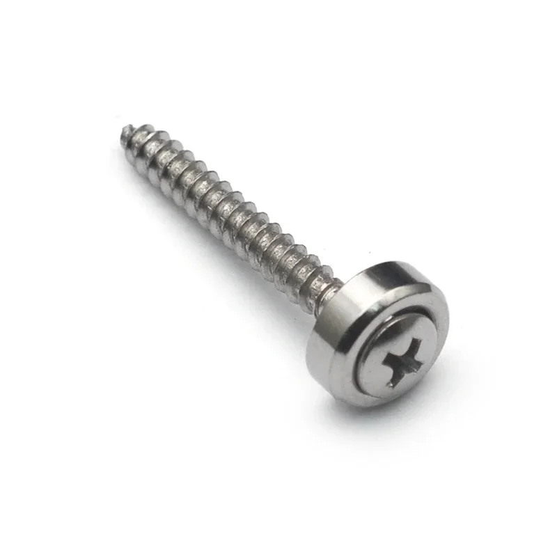 Guitar Neck Joint Plate Screw Bushings Ferrules 100pcs For Neck Mounting With Screws