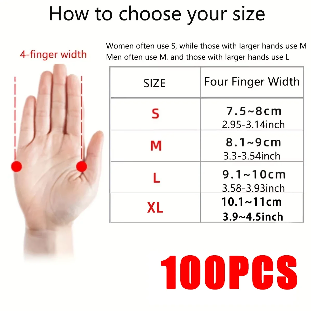 per 100pcs, Durable, Waterproof, Very Suitable for Kitchen Car Tattoo Hair Dye Black Gloves Disposable Gloves