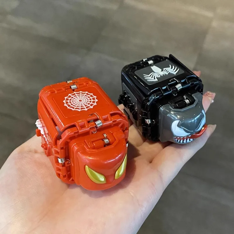 

Rock Paper Scissors Toy Spider-man Venom Quiz Fun Old Toy Internet Celebrity Fun Decompression Tool friend‘s Birthday Gift Toy