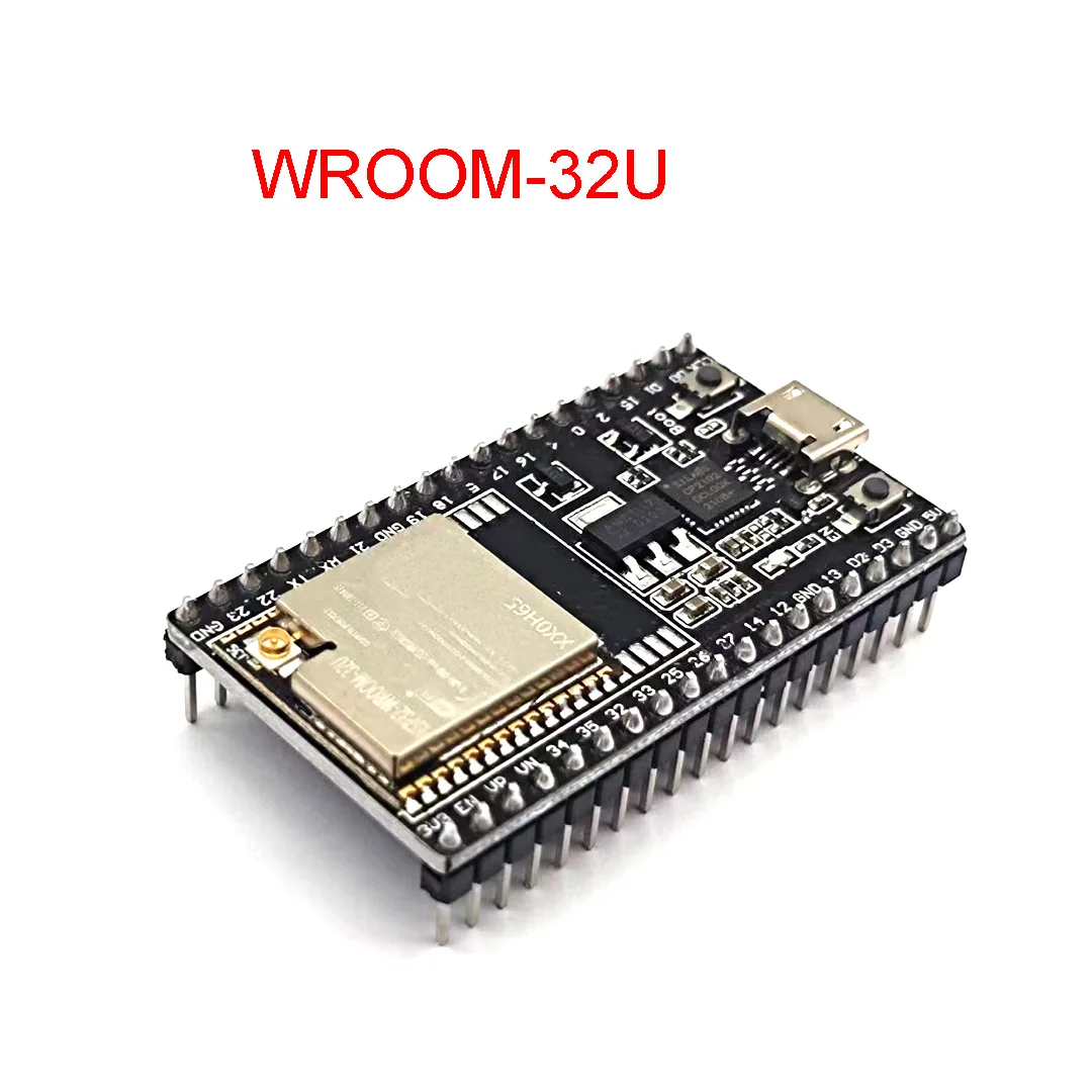 ตัวเลือกสินค้า โมดูล ESP32-WROOM-32U อุปกรณ์พัฒนา IoT