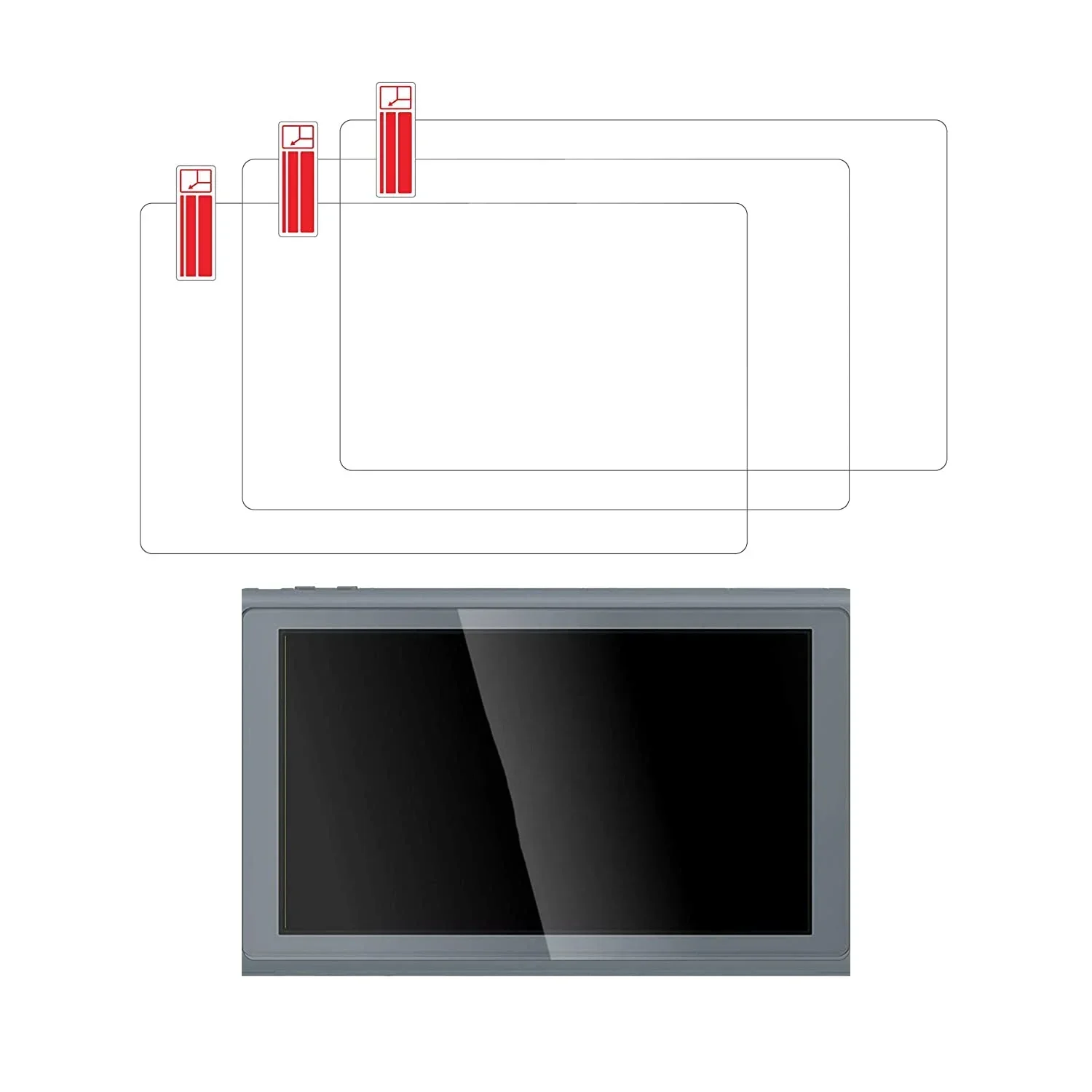 Premium Tempered Glass For Nintend Switch Lite/Switch Oled Screen Protector HD Clear Anti-Scratch Protective Films 1/2Pack nintendo switch screen protector