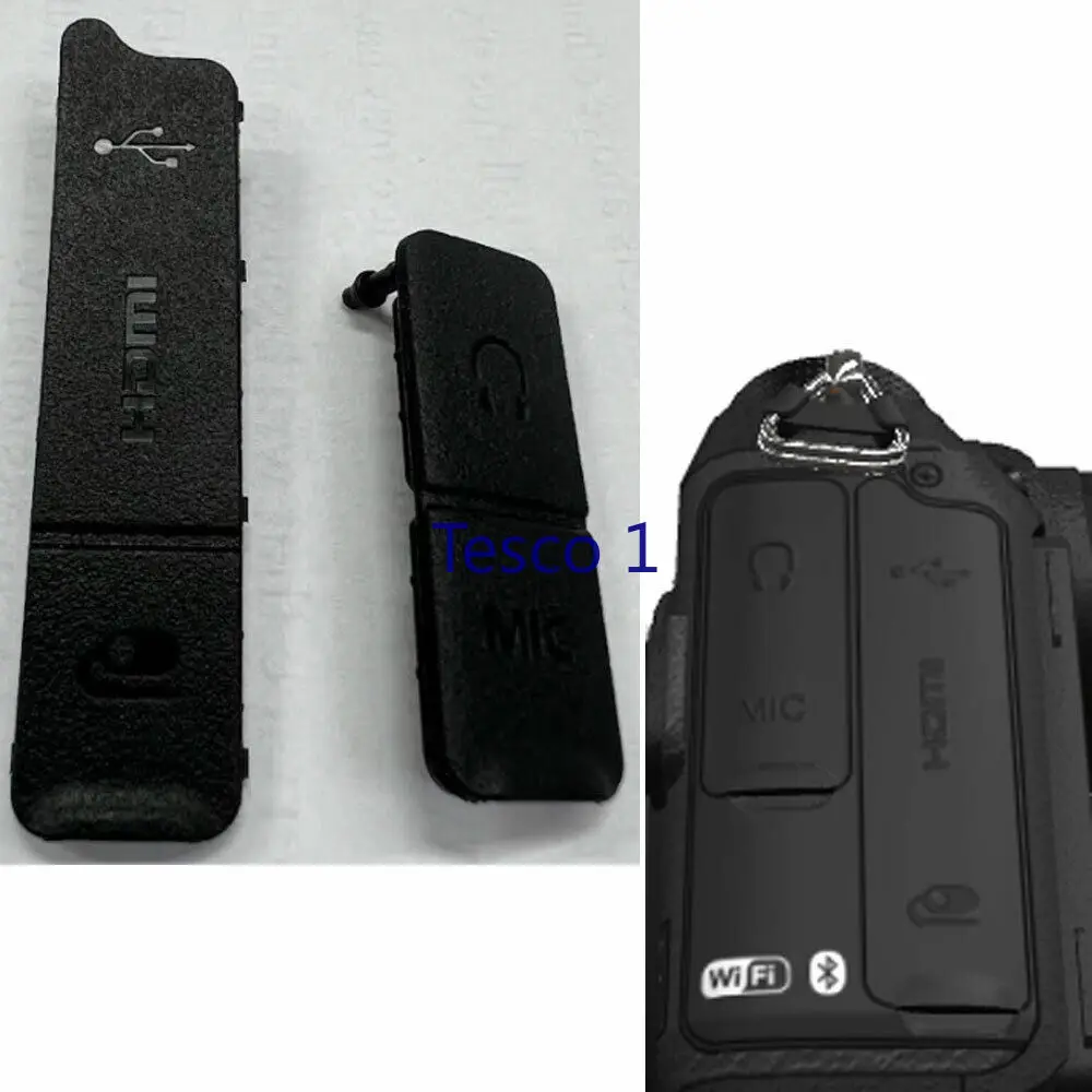 

New High Quality Side Cover HDMI Remote MAC Spotlight Headset USB Rubber for Nikon Z6 II Z7 II Digital Camera