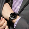 High Quality Fashion Watch Men's Leather Strap Watches Men's Business Sports Clock Simple Retro Quartz Wristwatches Reloj Mujer 4