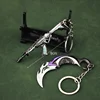 Valorant Weapon Melee Reaver Vandal Prime Karambit Butterfly Knife Peripheral Machine Gun New Style Elite Metal Keychain Toys 2