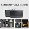 ToolBox Portable Aluminum Safety Equipment Toolbox Instrument Case Storage Box Suitcase Impact Resistant Case with Sponge 3
