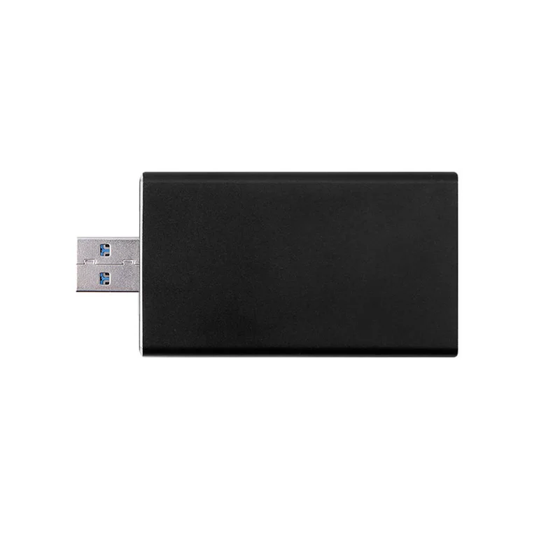 USB mSATA SSD 하드 디스크 박스 변환기 어댑터 케이스용 외부 인클로저