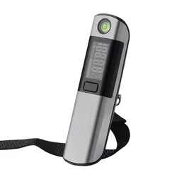 Compact Digital Hand Luggage Scale with LCD Display and Tape Measure, 50Kg Capacity (Style A)