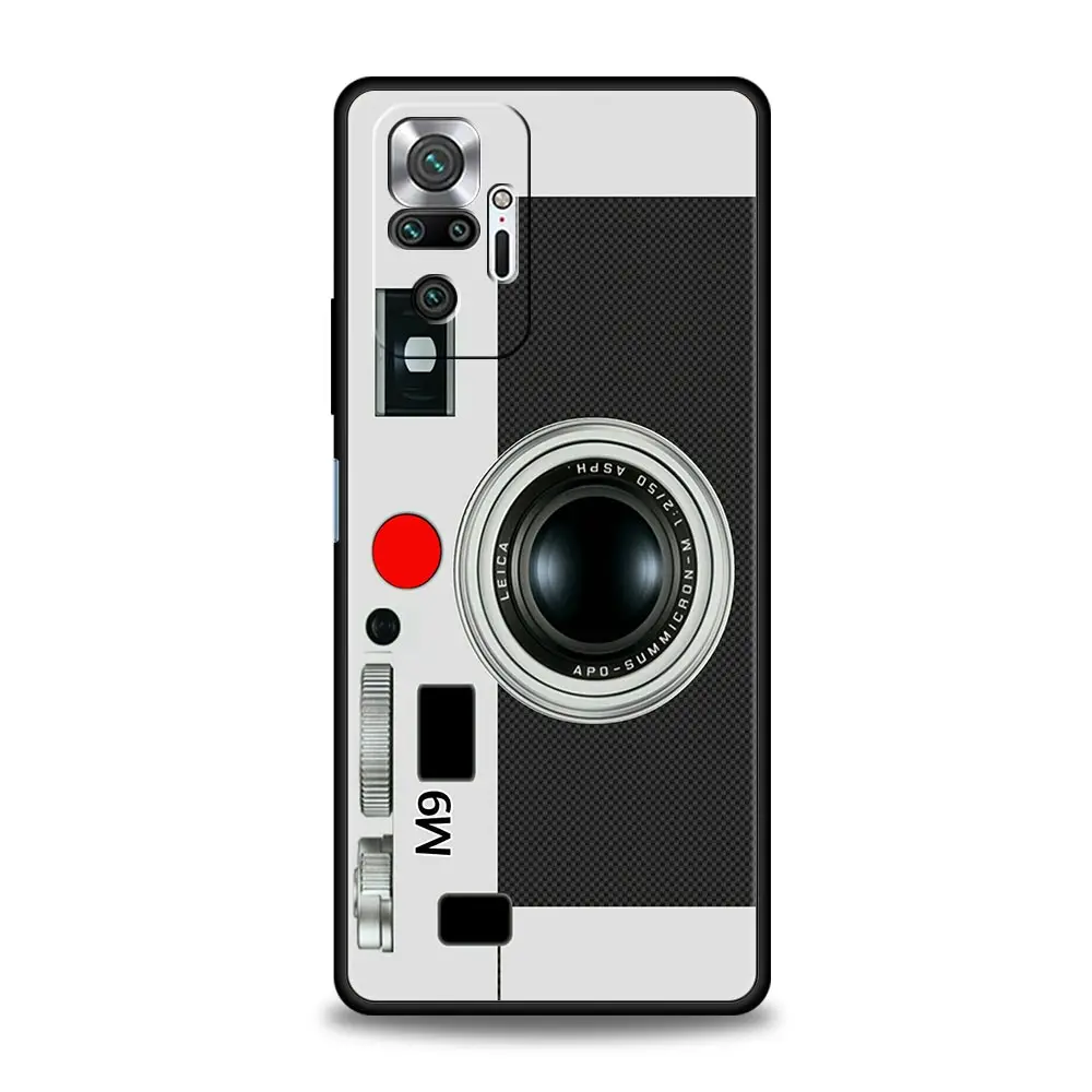 Retro Tape Camera Design Phone Case - Classic Style Gaming Cover for Xiaomi Redmi Note Series