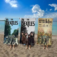 Rock Band T-he-b-beatles Big Microfiber Beach Towels Quick Dry Towel Sand Beach Towels Pool Towel for Travel Swim Pool Yoga 1