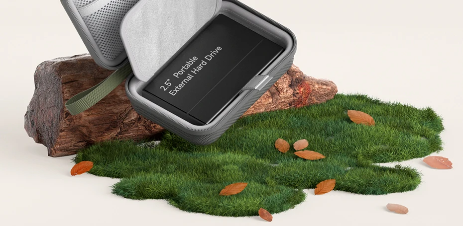Hagibis Carrying Case for 2.5” External Hard Drive