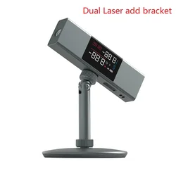Enhanced Digital Laser Protractor & Inclinometer with Type-C Charging (2-laser and bracket)
