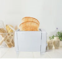 Automatic 2 Slices Toaster Removable Crumb Tray Electric Bread Baking Machine 6 Browning Options 600-700W Household Kitchen Supp 1