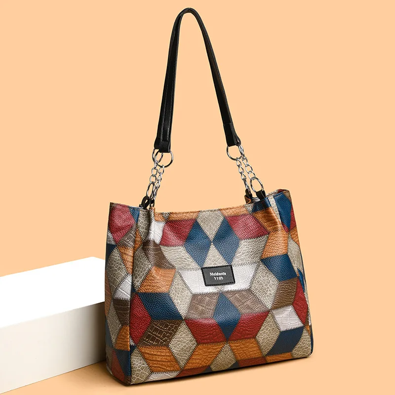 【TREEMINGBIRD】韓国★Shining Velvet Leather Wide Big Bag 트리밍버드(TREEMINGBIRD) Shining Velvet Leather Wide Big Bag