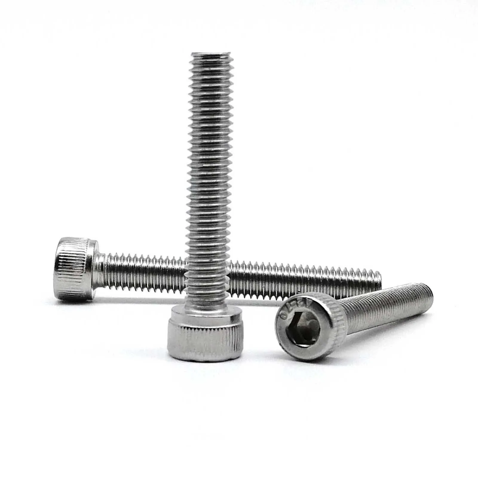 200pcs DIN912 M3 Allen Hexagon Hex Socket Head Cap Screw Bolt Nut Set Mix 6 Sizes Assortment Kit Box 304 A2-70 Stainless Steel