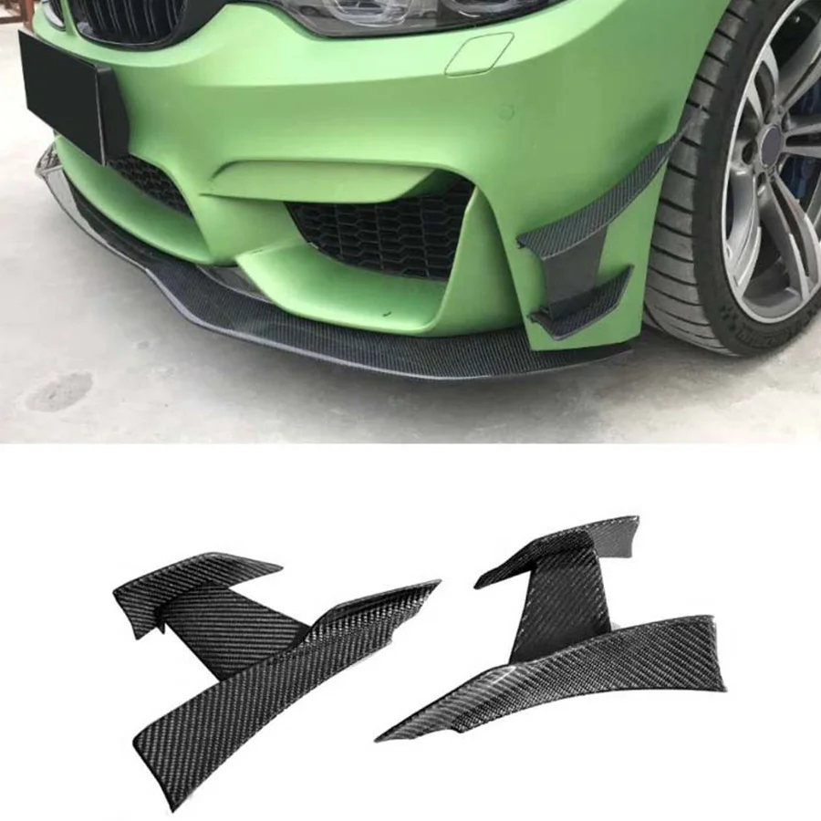 

Автомобильные аксессуары, комплекты кузова M3 M4, переднее крыло из углеродного волокна, декорирование вентиляционного отверстия, спойлер для BMW F30 F32, идеально подходит