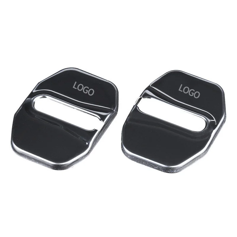 Car Door Lock Cover 2pcs Car Door Lock Cover For MINI COOPER R55/R56/R57/R58/R59/R60/R61/F54/F55/F56/F57/F60 Anti Rust Protective Trim Accessories