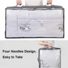 Underbed Storage Bag Foldable Quilt Clothes Storage Bag Large Capacity Dustproof Toys Bags Moisture Dust Proof Proof Organizer 5