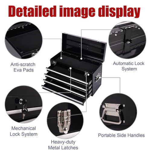 Heavy Duty Metal Toolbox 2