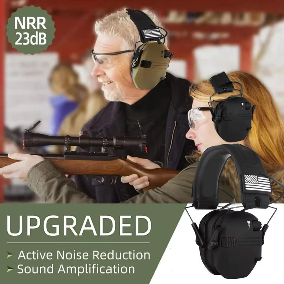 Earmuffs Active Headphones for Shooting Electronic Hearing protection Ear protect Noise Reduction active hunting headphone