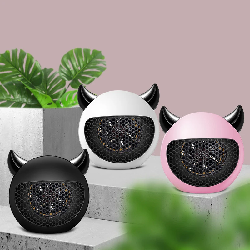 Winter Electric Heater Desktop Heater New Little Devil Mini Small Heater  Vertical Mute Heaters Keep Warm Household Quick Heaters - AliExpress