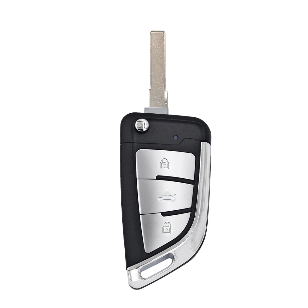 3 Buttons Upgraded Flip Remote Car Key Shell Case For MQB Golf VII Golf7 MK7 Skoda Octavia Seat Leon Altea HU66/HU162T key case,car key shell,key shell