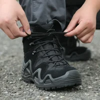 Men Outdoor Training Desert Boots Men Outdoor Camping Hiking Mountaineering Trekking Hunting Non Slip Shoes Sneakers 1