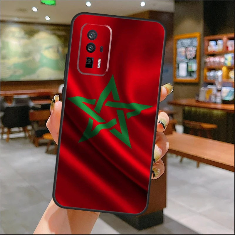 Morocco Flag Moroccan-Themed Phone Case Cover