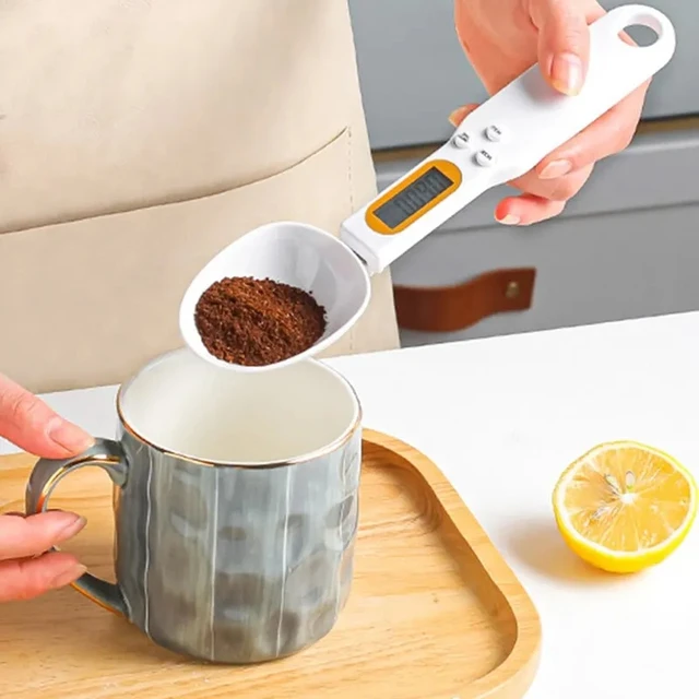 Bilancia da cucina elettronica da 500 g, misurazione digitale con display LCD, cibo per cani, latte in polvere, tè, pesatura, strumenti di cottura 1